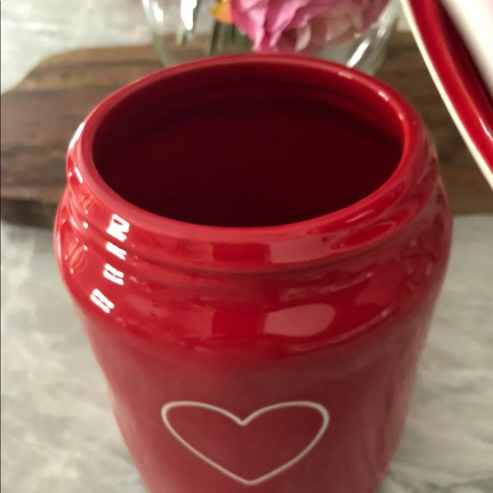 Rae Dunn Valentine’s Canister NEW! - Picture 4 of 6